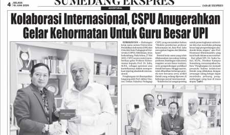 CHDPU o‘qituvchilarining Indoneziyaga tashrifi UPI jurnalida yoritildi