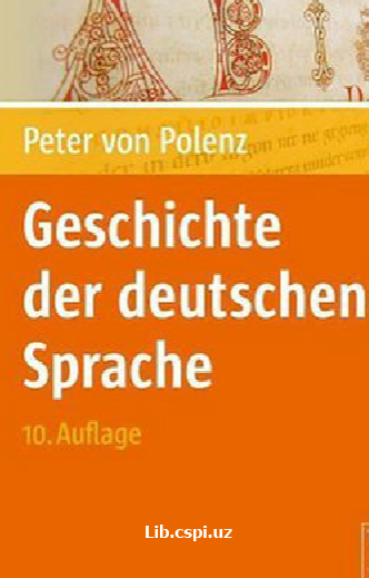 Geschichte der deutschen Sprache