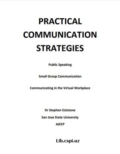 Practical  Communication  Strategies