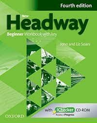 Headway beginner workbook with key