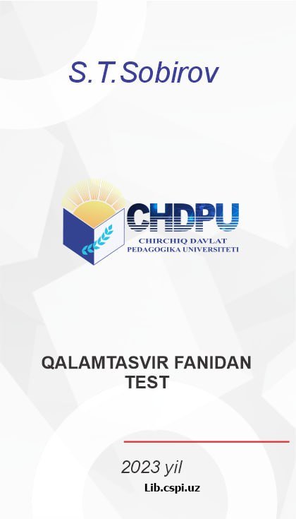 Qalamtasvir fanidan 200 test 1.1.0