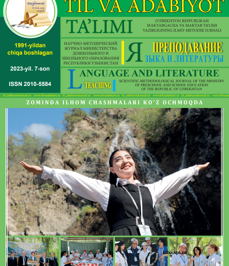 THE INFLUENCE OF L.TOLSTOY’S “CONFESSION” ON THE NOVELS  “THE GRID OF THE NIGHT” BY N.ESHONKUL, AND “LONELNIESS” BY  ULUGBEK KHAMDAM