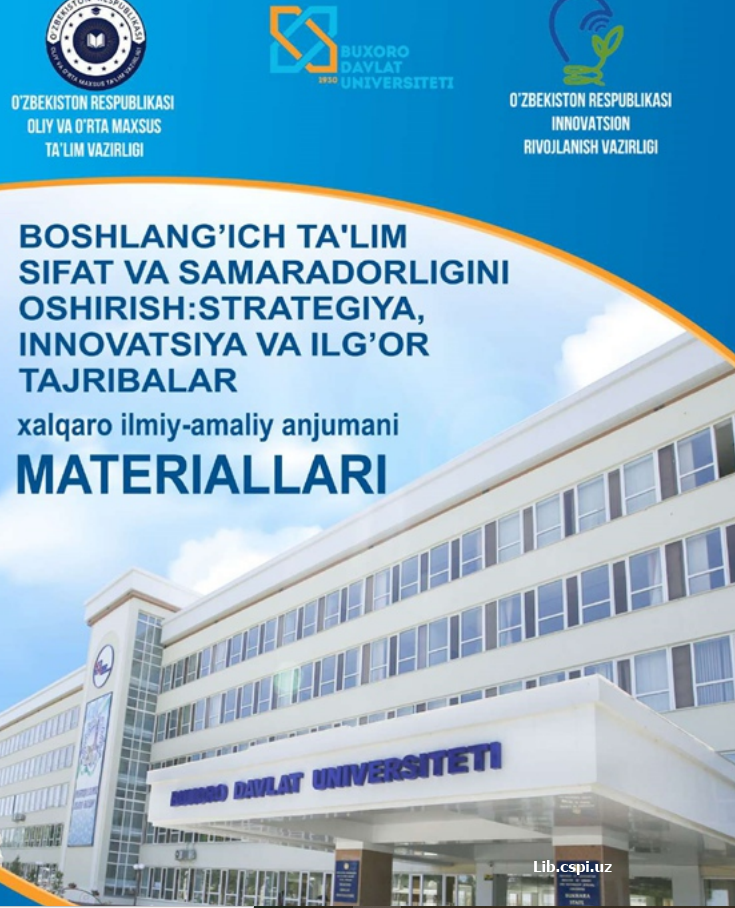 Maktabgacha  ta'lim tashkiloti tarbiyalanuvchilarida ijodkorlik oqibatlarini shakllantirish omillari