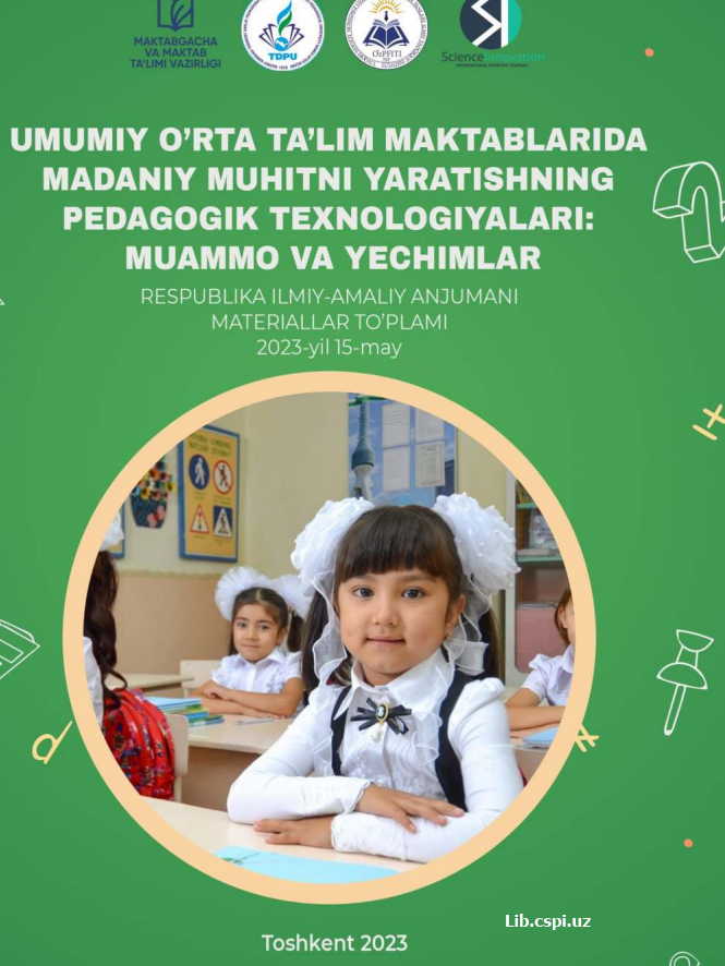 Inklyuziv ta'lim sharoitida "chegarasiz imkoniyatlar-noyiob qobilyat" motivatsion loyihasini amalga oshirish hamda uning ijtimoiy pedagogik-psixologik ahamiyati