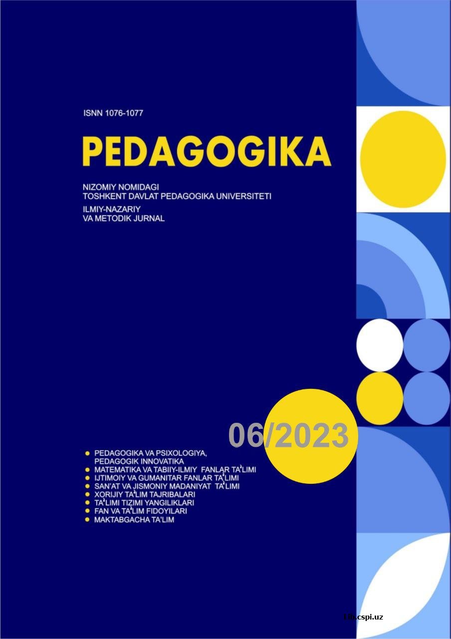 Boshlang'ich ta'limda innovatsion texnologiyarni joriy etish asoslari