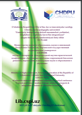 Biologiya va kimyo kurslarida lipidlarning pereksli oksidlanishi masalasini ko'rib chiqish