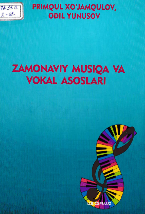 Zamonaviy  musiqa va vokal asoslari