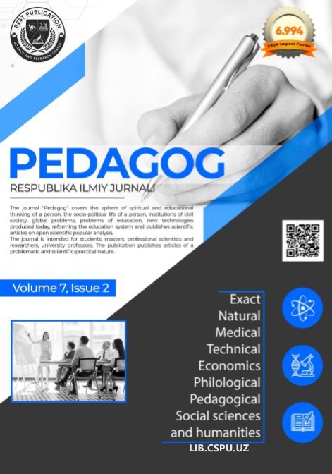 JISMONIY MADANIYAT O‘QITUVCHILARINI TAYORLASHDA ILG’OR XORIJ TAJRIBASIDAN FOYDALANISH