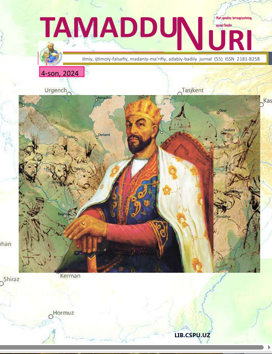 Zamonaviy adabiyotshunoslikda mahalliy madaniy matnni o;rganish