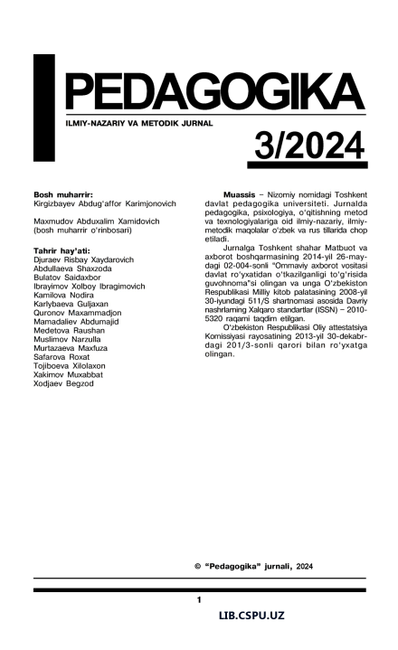 Bolalarni bir-biriga  va tarbiyachiga yaqinlashtirilgan o'yinlar