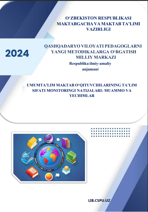 MAKTAB O‘QUVCHILARI PSIXOLOGIYASINING SHAKLLANISH JARAYONI VA OMILLARI