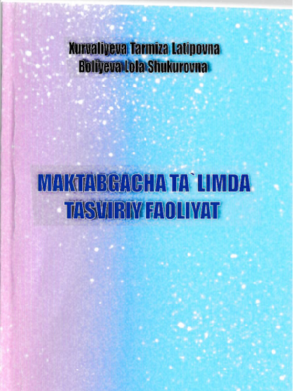 Maktabgacha ta limda tasviriy faoliyat