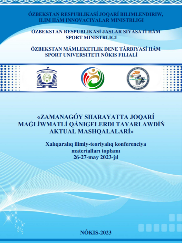 Maktabgacha ta'lim tashkilotlarida fulbol elementlarini o'rgatish