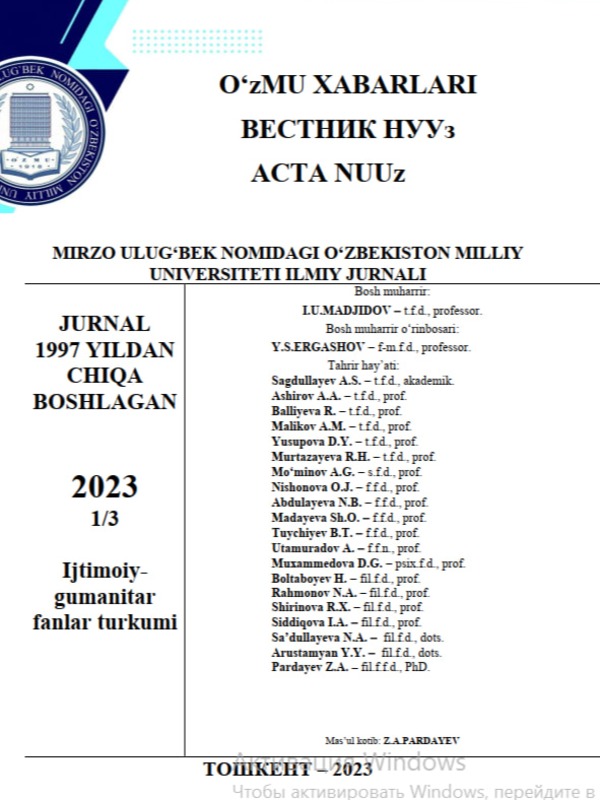 Global o‘zgarishlar davrida barkamol yoshlarni shakllantirishning shart-sharoitlari va g‘oyaviy omillari