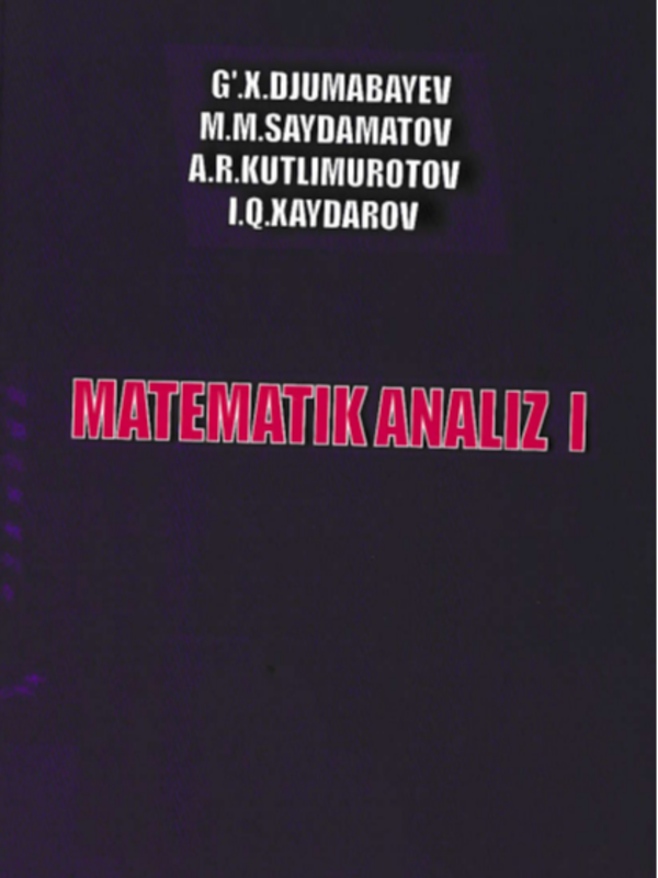 Matematik analiz