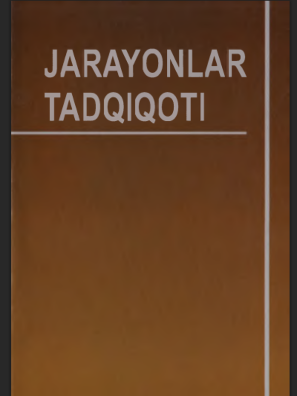 Jarayonlar tadqiqoti