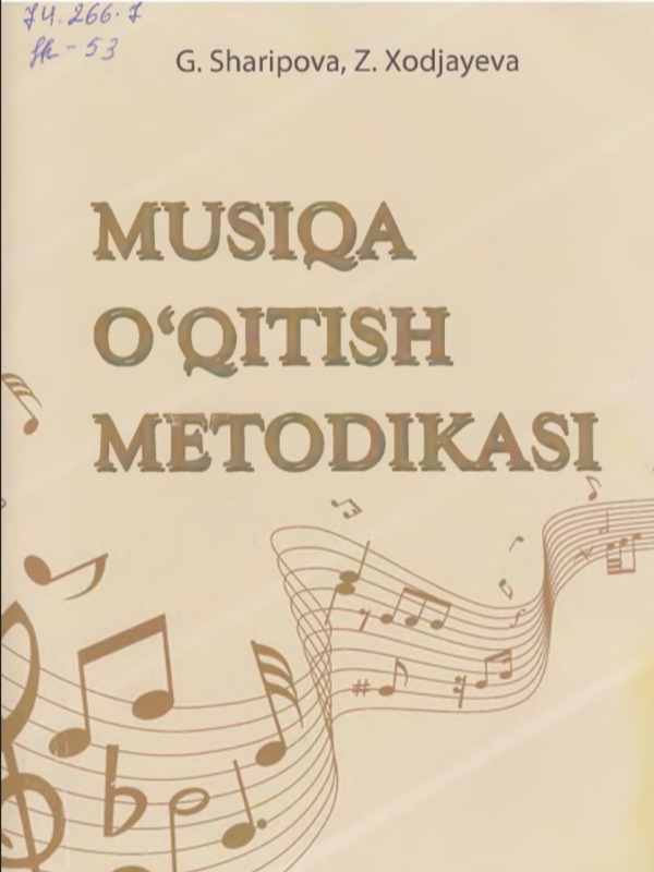 Musiqa o'qitish metodikasi