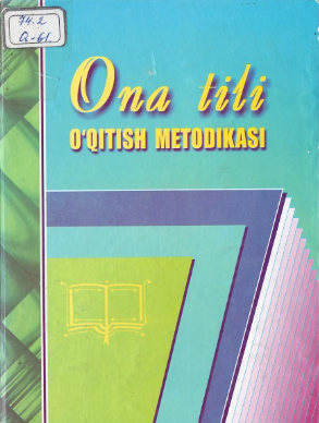 Ona tili o'qitish metodikasi
