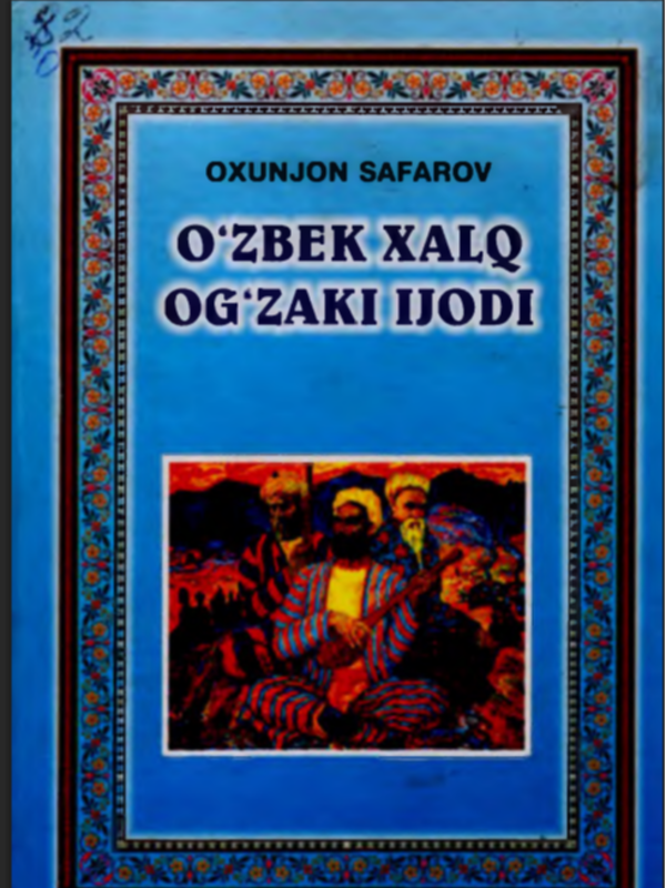 O`zbek xalq og`zaki ijodi
