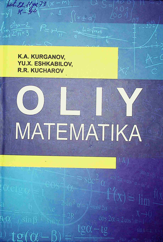 Oliy matematika