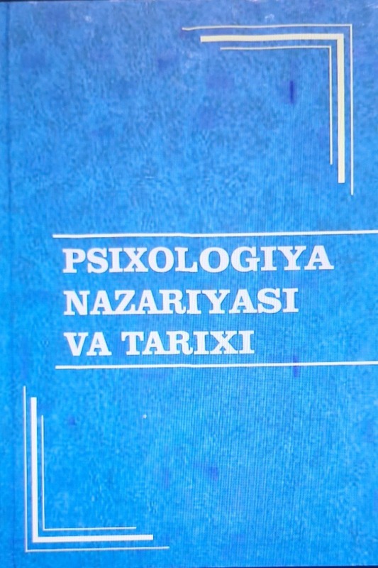 Psixologiya nazariyasi va tarixi