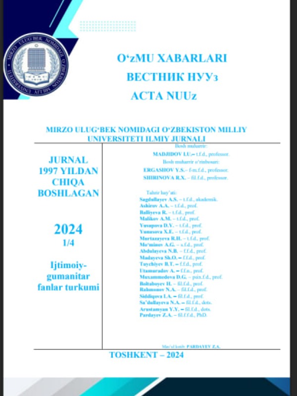 Tarixiy voqelik tasvirida fakt va talqin muammosi (Xurshid Davron lirikasi misolida).)