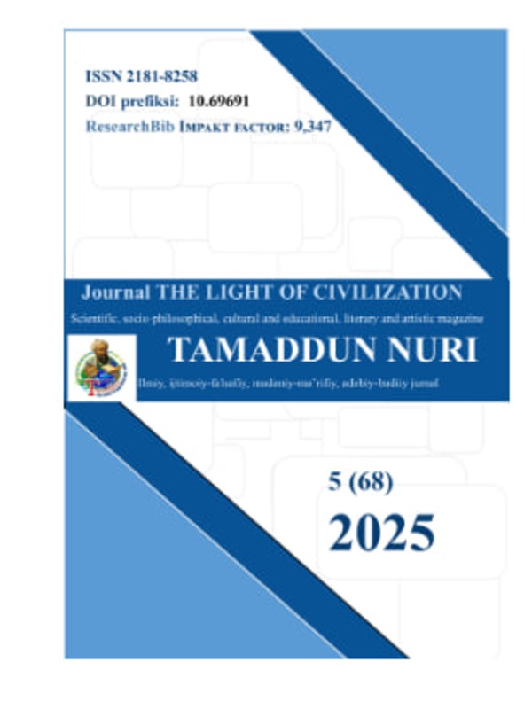 Bo‘lajak tarix fani o‘qituvchilarida mediasavodxonlik ko‘nikmalarini rivojlantirishning pedagogik asoslari