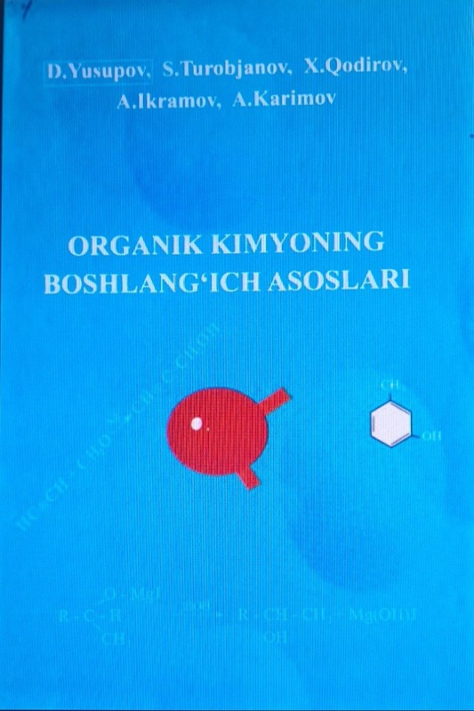 Organik kimyoning boshlang'ich asoslari