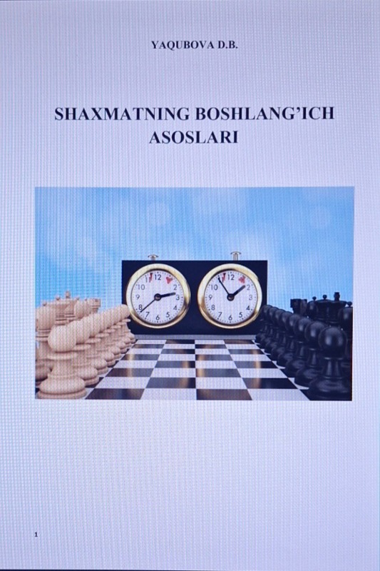 Shaxmatning boshlang‟ich asoslari