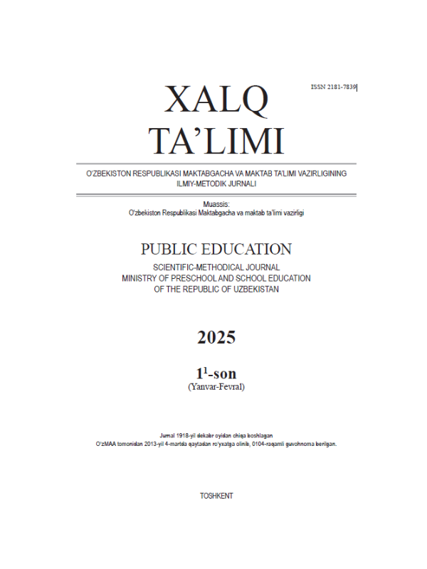 Nostandart testlar asosida talabalarda kognitiv kompetensiyani rivojlantirish: ispring dasturi misolida.