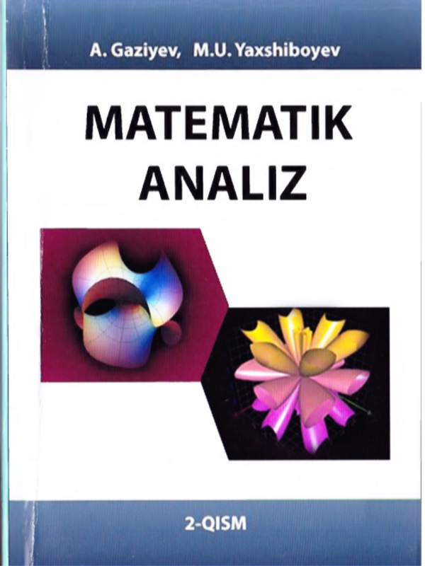 Matematik analiz 2-qism