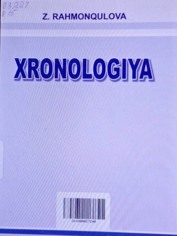 Xronologiya