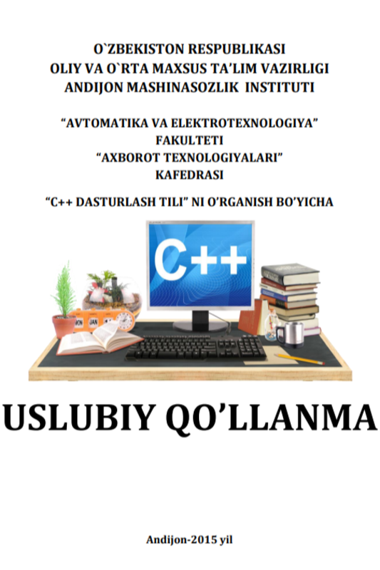 C++ dasturlash tili