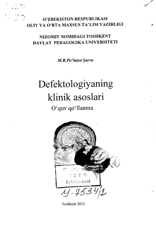 Defektologiyaning klinik asoslari
