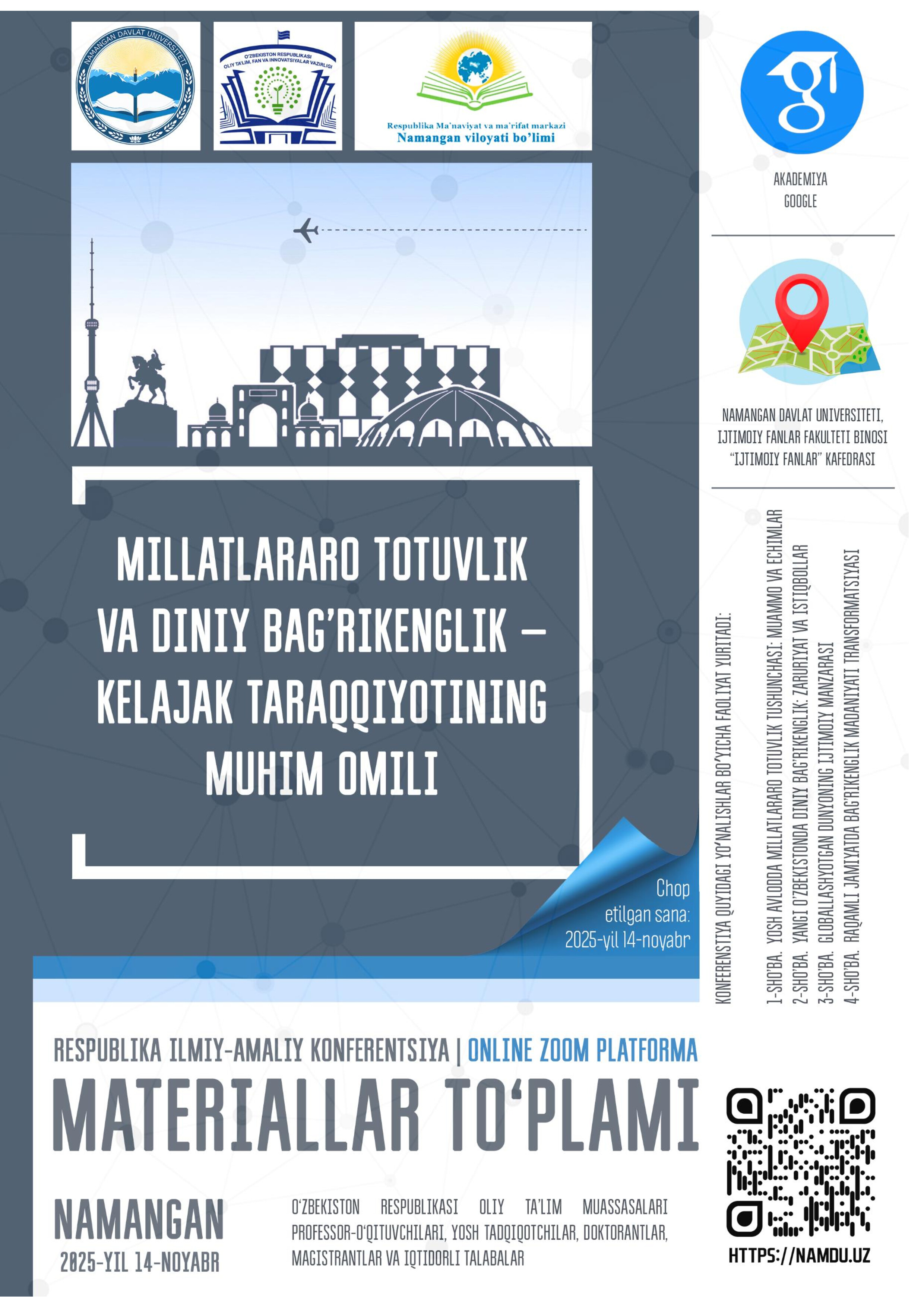 Pedagogik jarayonda yoshlarni bag'rikenglik va totuvlik qadriyatlariga yo'naltirish