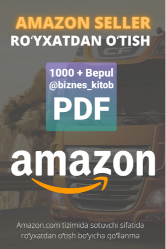Amazon Seller royxatdan o`tish