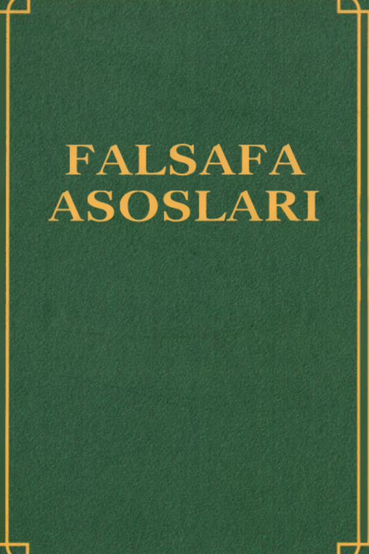 Falsafa asoslari