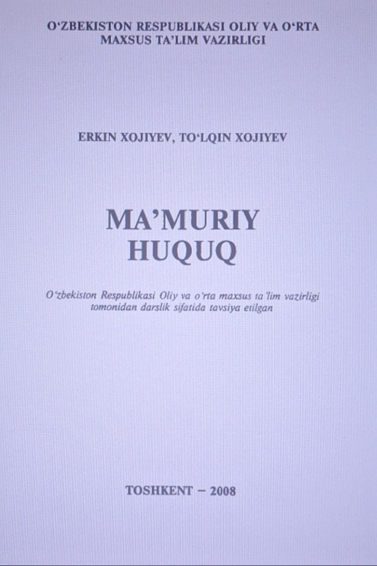 Ma'muriy huquq