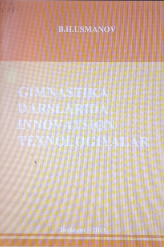 Gimnastika darslarida innavatsion tehnologiyalar