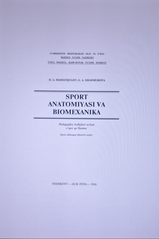 Sport anatomiyasi