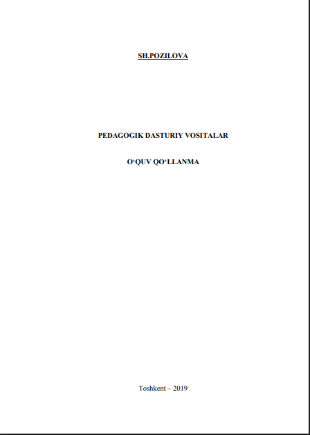 Pedagogik dasturiy vositalar