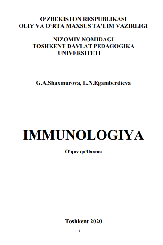 Immunologiya