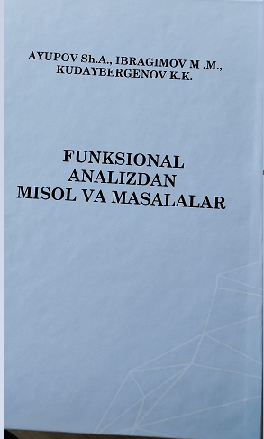 Funksional analiz misol va masalalar