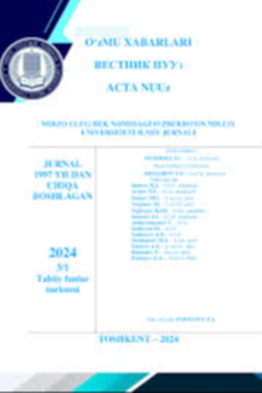 Tuproq qoplami strukturasi va uning meliorativ holatini tadqiq qilishning ilmiy asoslari