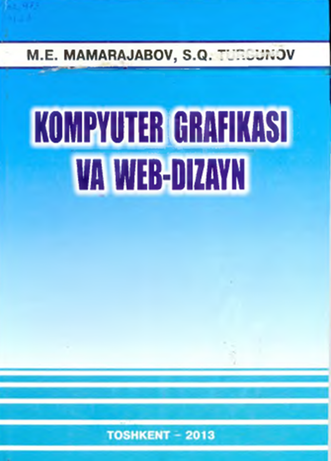 Kompyuter grafikasi va web dizayn