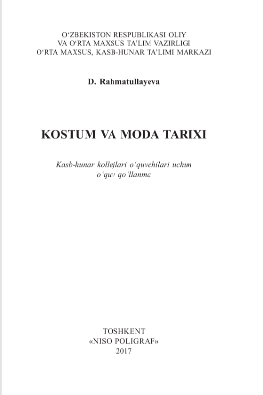 Kostum va moda tarixi