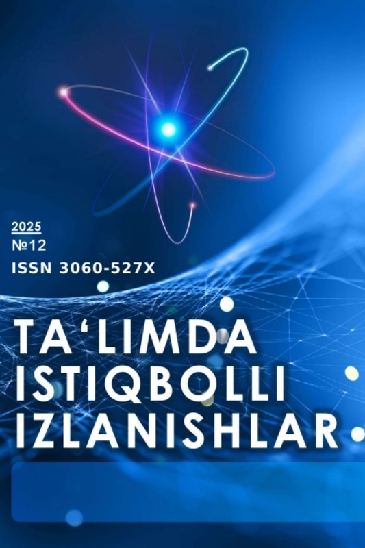 TA’LIMIY O‘YINLAR ASOSIDA KO‘ZI OJIZ BOLALAR NUTQ BUZULISHLARINI KORREKSIYALASHGA NAZARIY YONDASHUV
