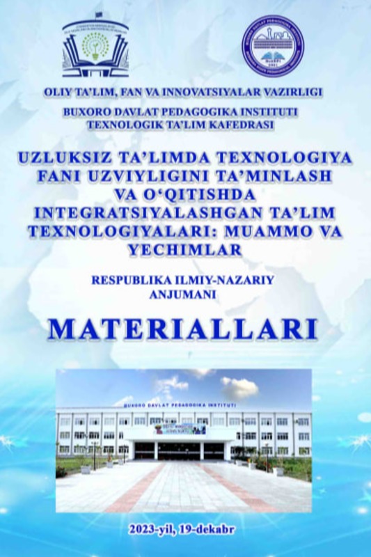 PEDAGOGIKA OLIY TA’LIM MUASSALARIDA TALABALARINING METODEK KOMPONENTLIGINI MA’RUZA MASHG‘ULOTI ORQALI RIVOJLANTIRISH METODIKASI