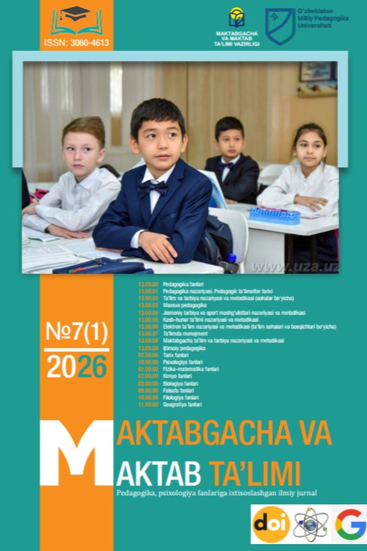 Ta’lim jarayonida o’quvchilarda empatiyani rivojlanishining neropedagogik texnologiyalari