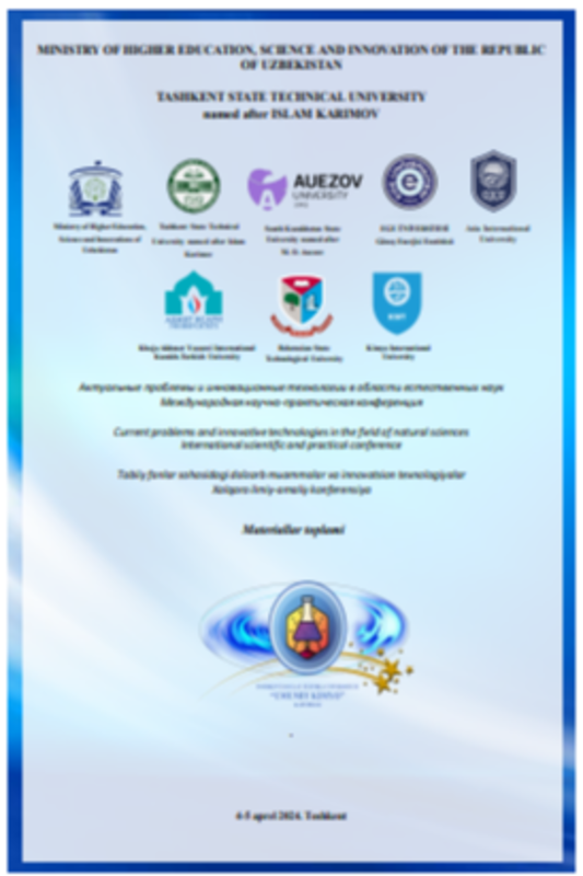 ЁНҒОҚПЎСТИДАНОЛИНГАН СОРБЕНТНИНГСОРБЦИОН ХОССАСИ ВА ТАБИИЙПОЛИМЕРДАНОЛИНГАН СУЛФОКАТИОНИТНИНГОЛИНИШУСУЛЛАРИ
